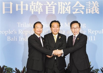 Ba nước Trung-Nhật-Hàn đang thảo luận xây dựng khu vực mậu dịch tự do ba bên.